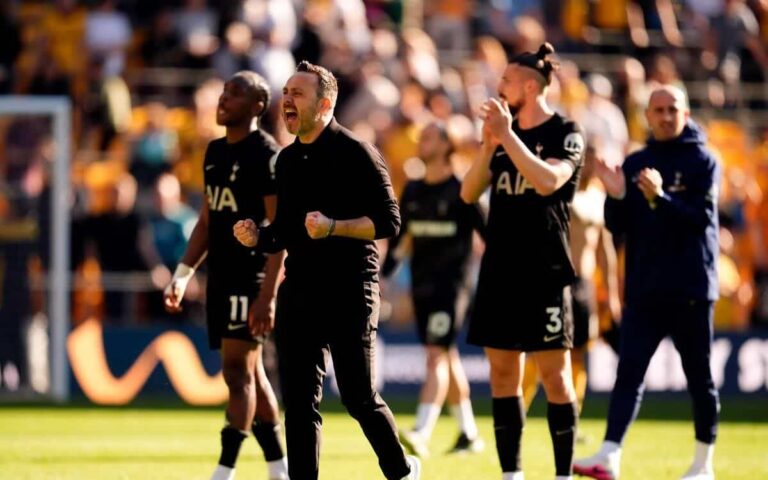 Wolves 0-1 Tottenham: Report, result and goals as Palhinha gives Spurs vital victory