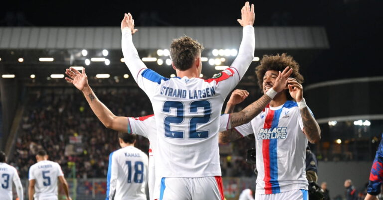 Shakhtar Donetsk 1-3 Crystal Palace: Report, result and goals as Eagles put one foot in Conference League final