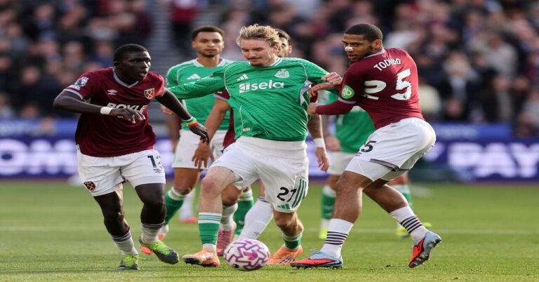 Newcastle v West Ham: Line-ups, stats and preview as Hammers aim to pile pressure on Spurs