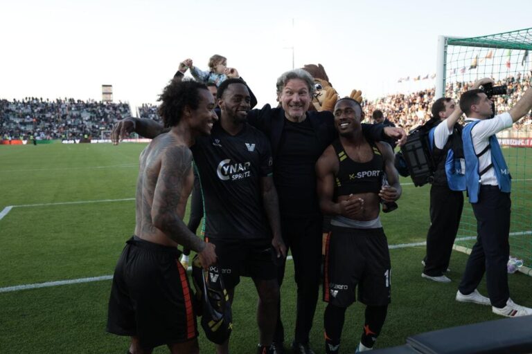 Venezia coach hails ‘incredible journey’ after return to Serie A, Pisa and Verona relegated