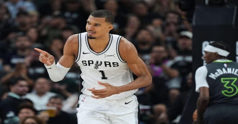 Wembanyama enjoys trouble-free night to put San Antonio in control: ‘I was feeling fresh’