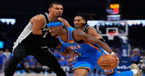 Wembanyama dominates MVP Gilgeous-Alexander as San Antonio lead OKC